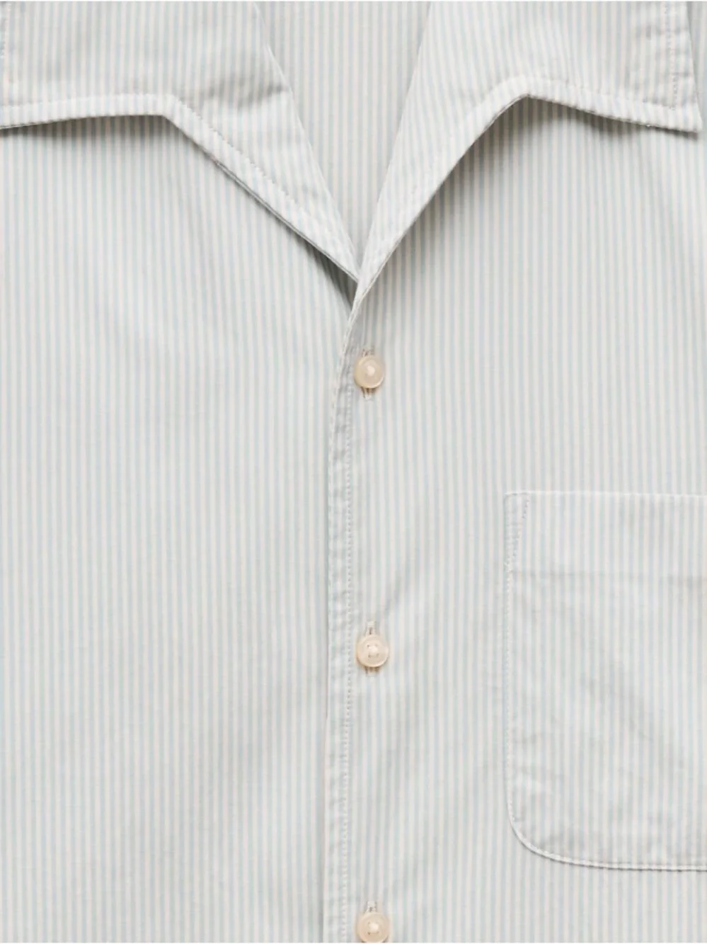 J crew Short-sleeve cotton poplin camp-collar shirt